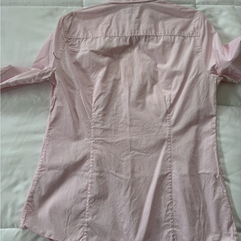 J. Crew Light Pink Haberdashery Casual Button-Down Shirt